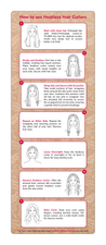 eekoloks Curl Power Kids Heatless Hair Curler Set Instruction Card